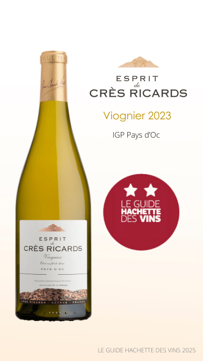 GUIDE HACHETTE 2025_CRES_RICARDS_VIOGNIER 2023_IGP_PAYS_DOC